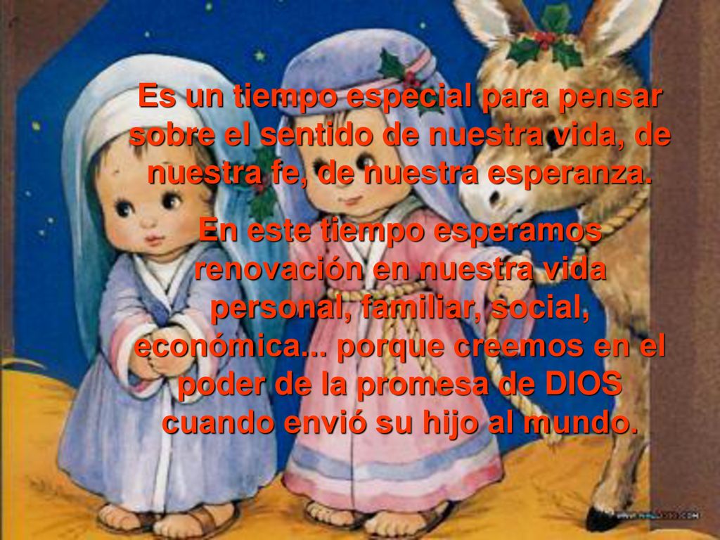 Es un tiempo especial para pensar sobre el sentido de nuestra vida, de nuestra fe, de nuestra esperanza.