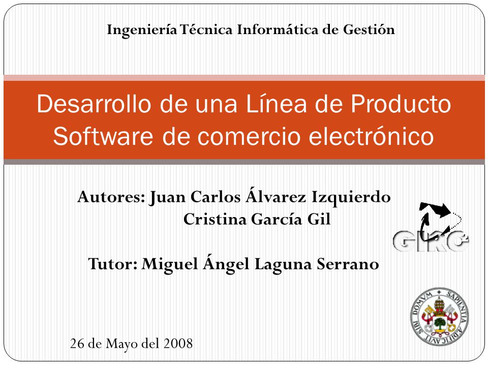 Desarrollo de una Línea de Producto Software de comercio electrónico