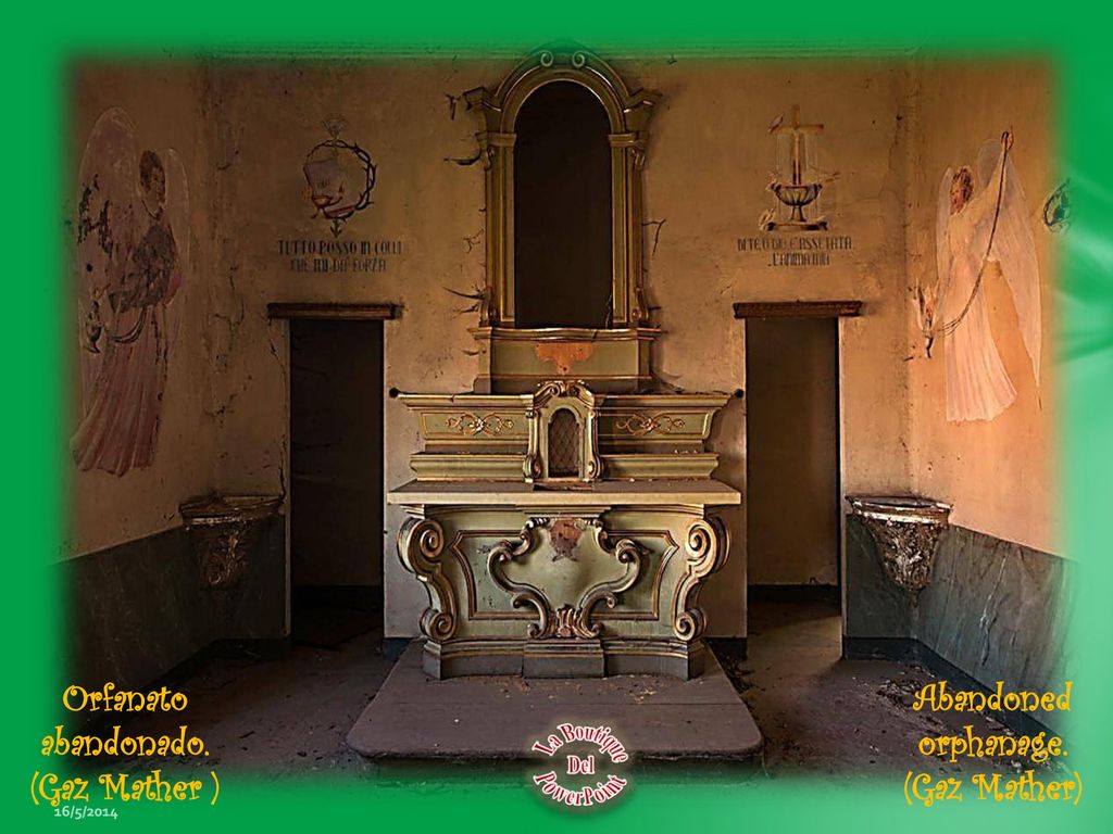 Orfanato abandonado. (Gaz Mather ) Abandoned orphanage. (Gaz Mather)
