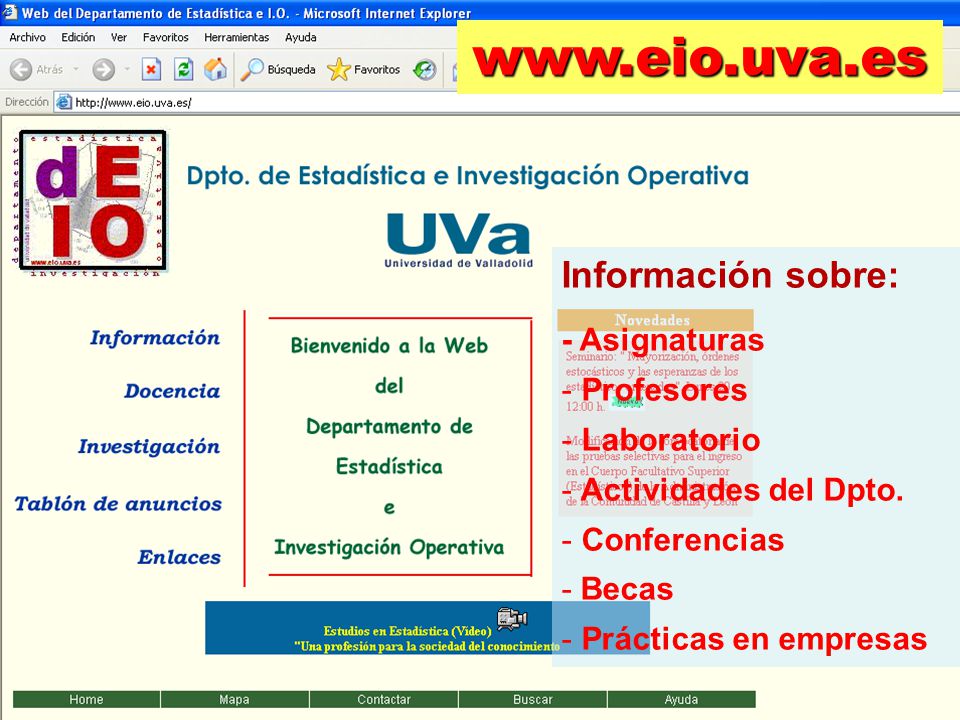 Información sobre: - Asignaturas Profesores Laboratorio