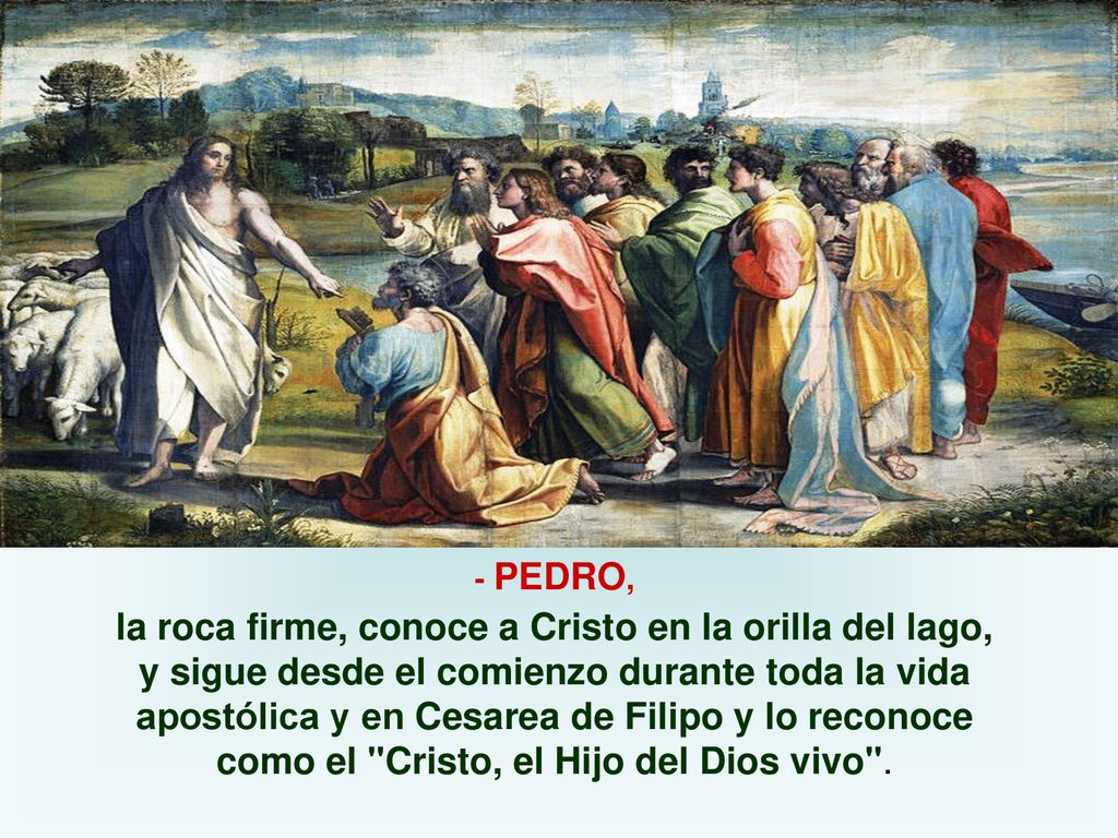 la roca firme, conoce a Cristo en la orilla del lago,
