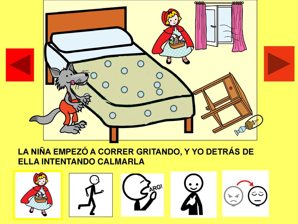 LA NIÑA EMPEZÓ A CORRER GRITANDO, Y YO DETRÁS DE ELLA INTENTANDO CALMARLA