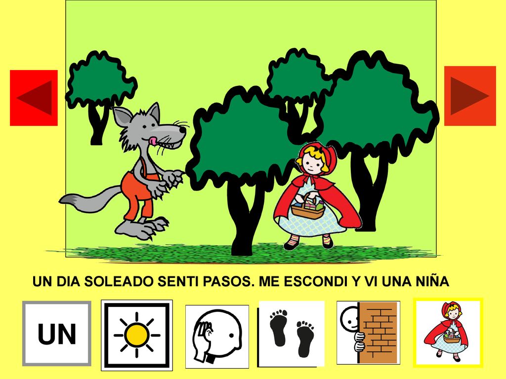 UN DIA SOLEADO SENTI PASOS. ME ESCONDI Y VI UNA NIÑA