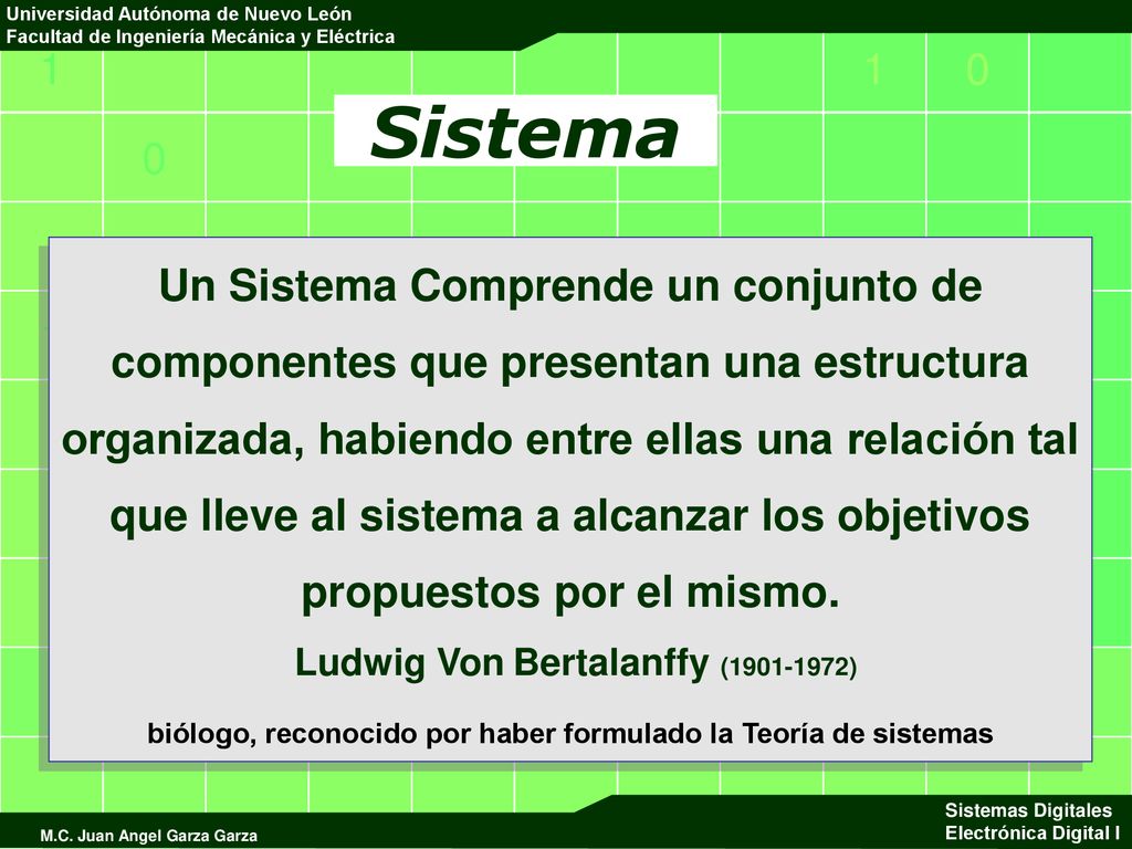 biólogo, reconocido por haber formulado la Teoría de sistemas