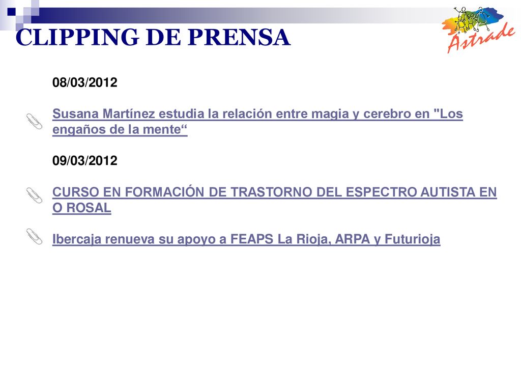CLIPPING DE PRENSA 08/03/2012. Susana Martínez estudia la relación entre magia y cerebro en Los engaños de la mente
