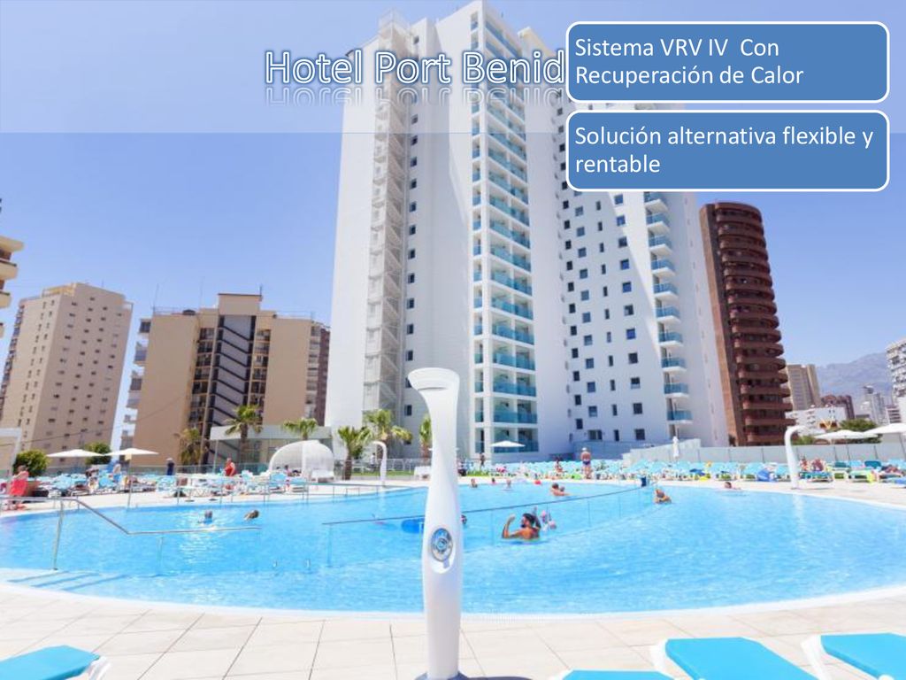Hotel Port Benidorm Sistema VRV IV Con Recuperación de Calor