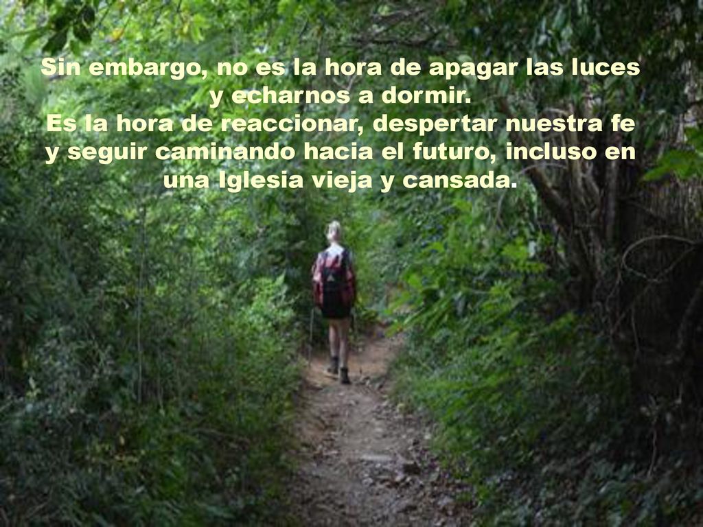 Sin embargo, no es la hora de apagar las luces y echarnos a dormir.