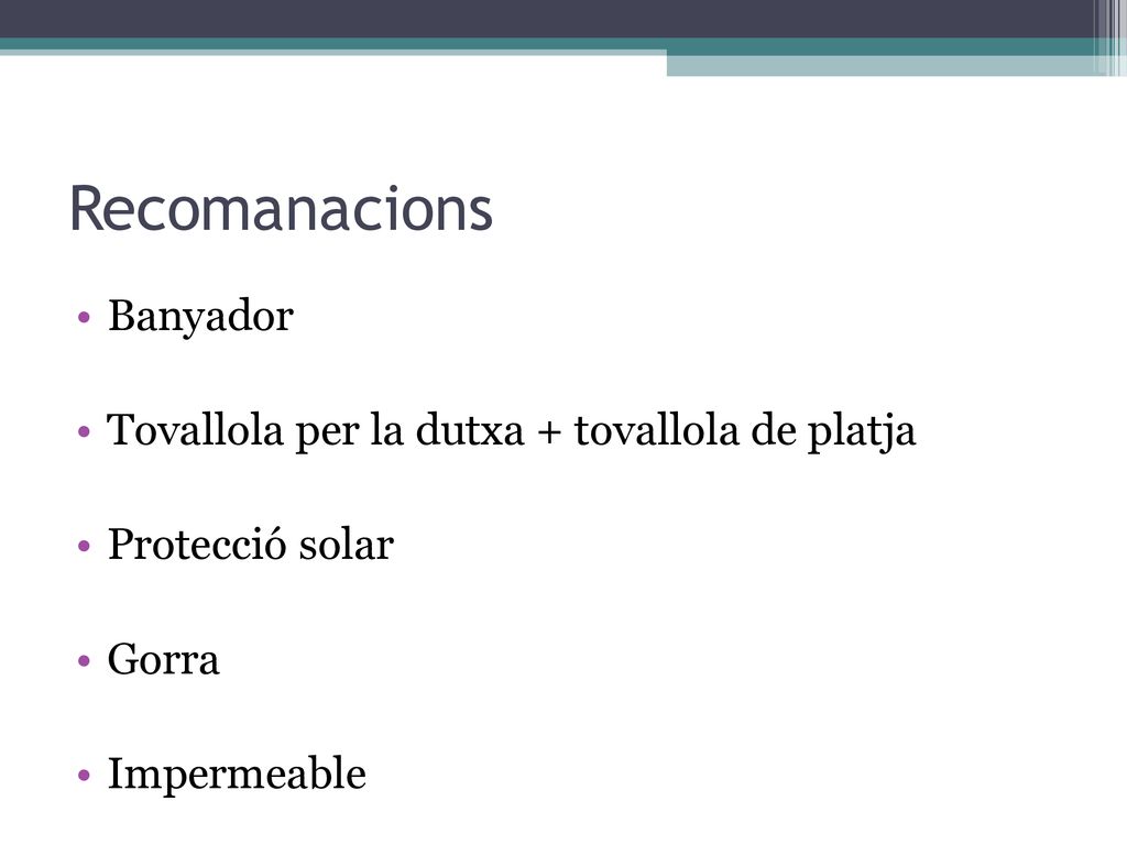 Recomanacions Banyador Tovallola per la dutxa + tovallola de platja