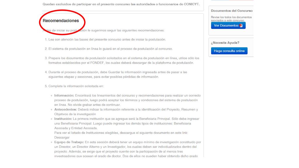 Evaluación Estratégica Regional (EER), realizada por un representante de la región a la cual se postula.