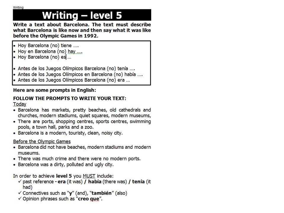 Homework task It is in a word doc.