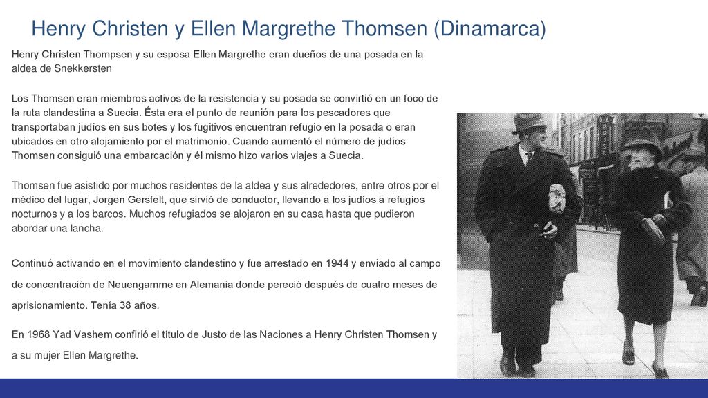 Henry Christen y Ellen Margrethe Thomsen (Dinamarca)