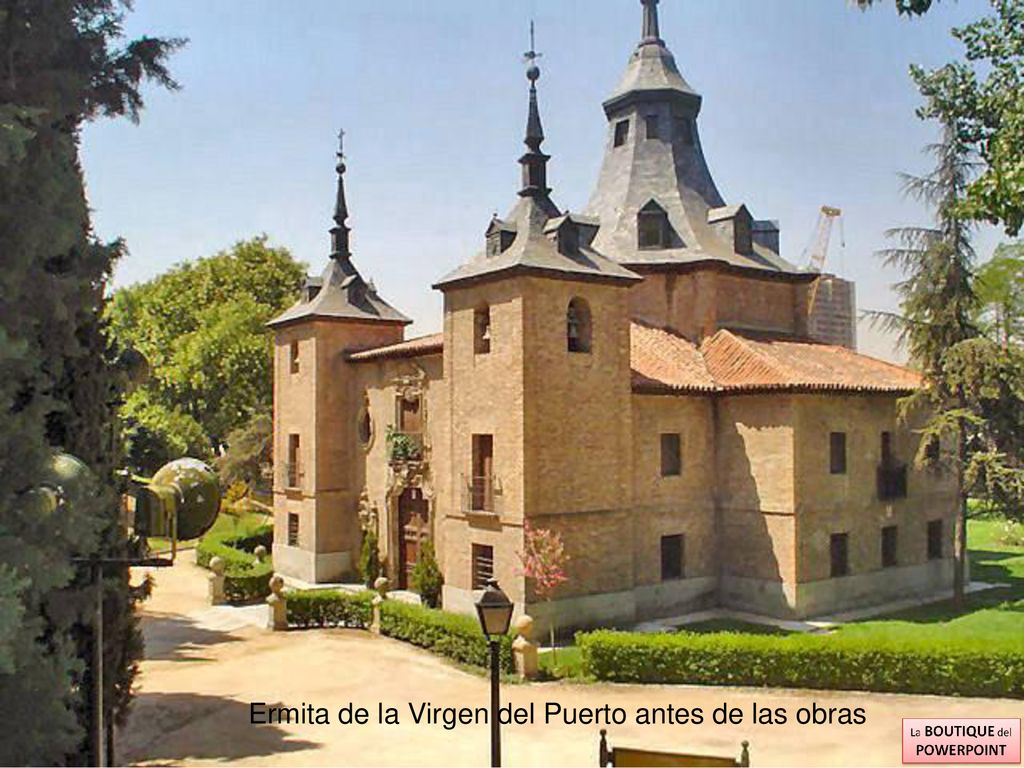 Ermita de la Virgen del Puerto antes de las obras