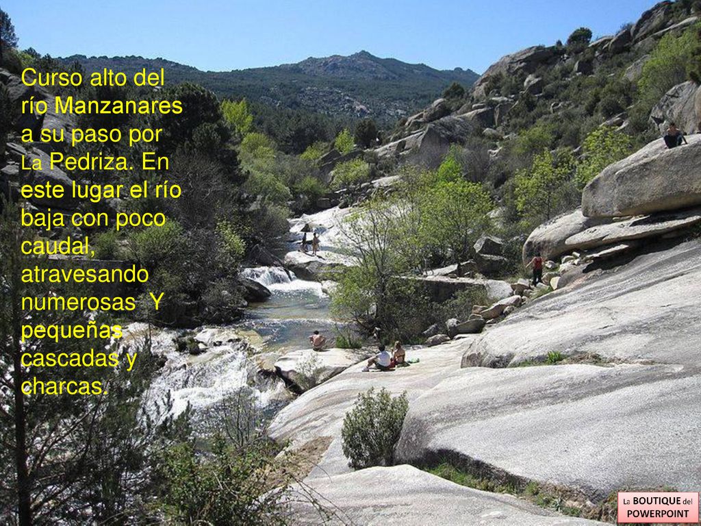 Curso alto del río Manzanares a su paso por La Pedriza