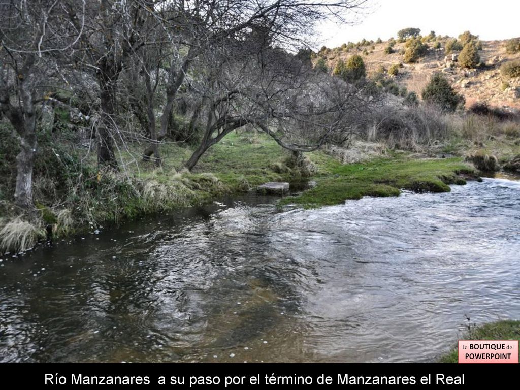 La Pedriza Río Manzanares a su paso por el término de Manzanares el Real