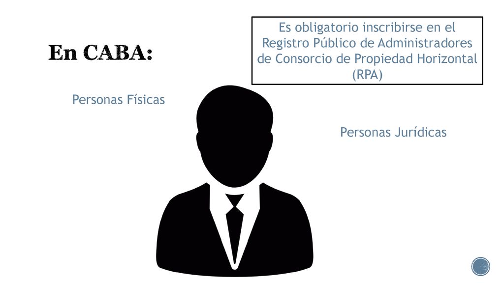 Es obligatorio inscribirse en el Registro Público de Administradores de Consorcio de Propiedad Horizontal (RPA)
