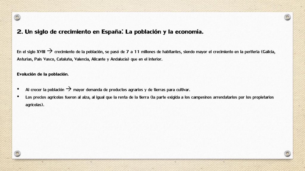 2. Un siglo de crecimiento en España: La población y la economía.