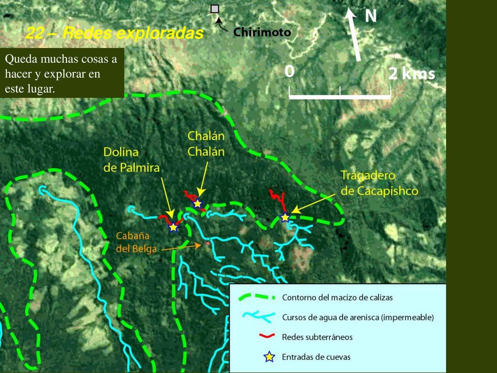 22 – Redes exploradas Queda muchas cosas a hacer y explorar en este lugar.