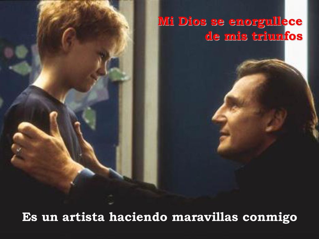 Mi Dios se enorgullece de mis triunfos Es un artista haciendo maravillas conmigo