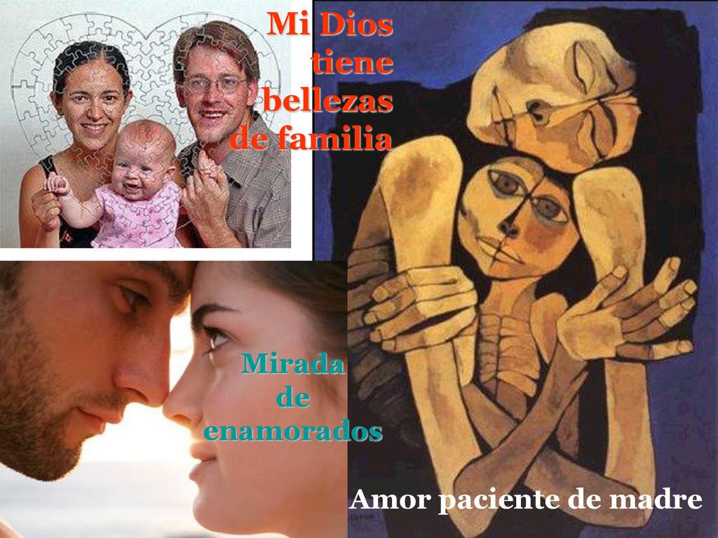 Mi Dios tiene bellezas de familia Mirada de enamorados
