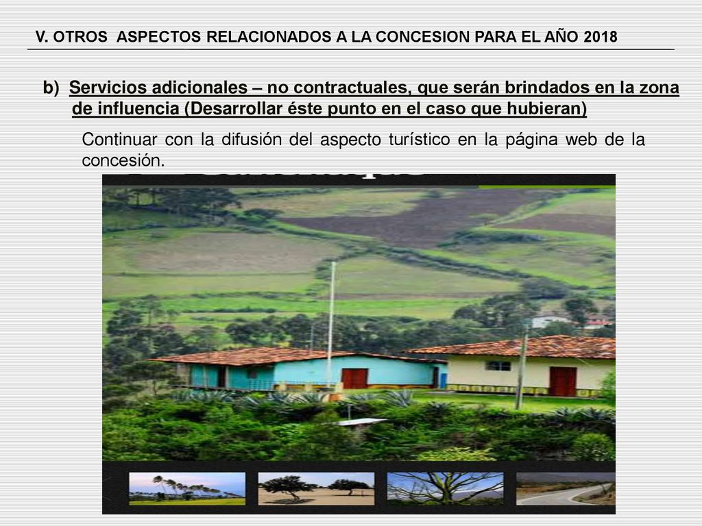 de influencia (Desarrollar éste punto en el caso que hubieran)