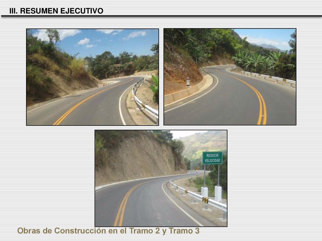Obras de Construcción en el Tramo 2 y Tramo 3
