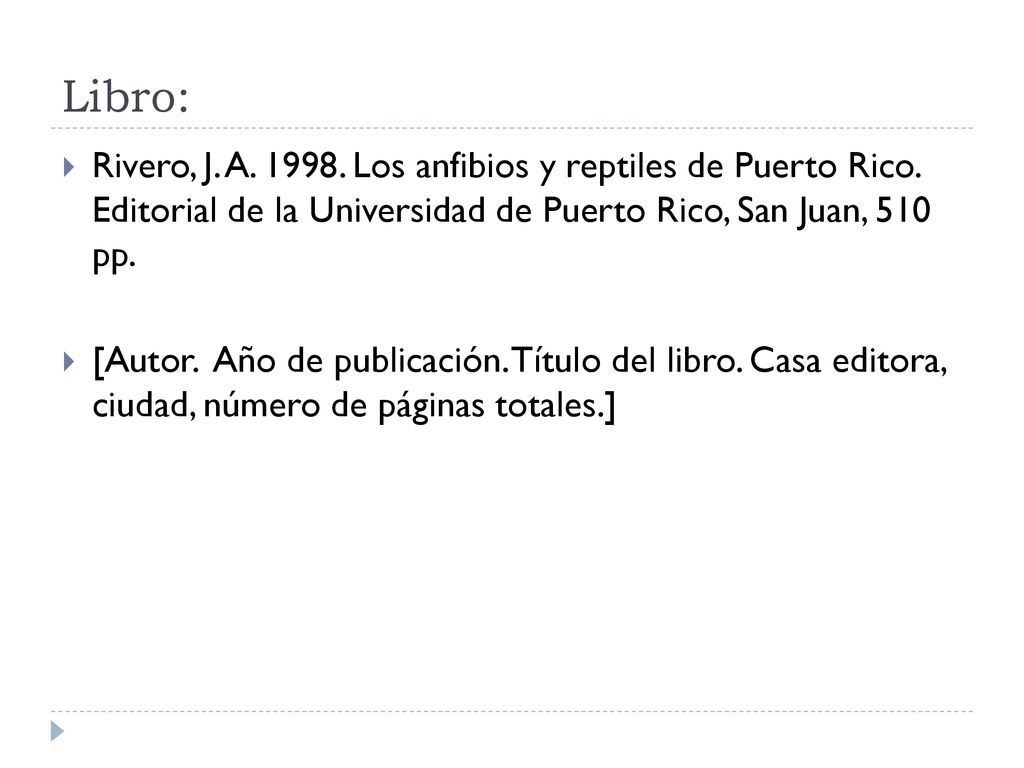Libro: Rivero, J. A Los anfibios y reptiles de Puerto Rico. Editorial de la Universidad de Puerto Rico, San Juan, 510 pp.
