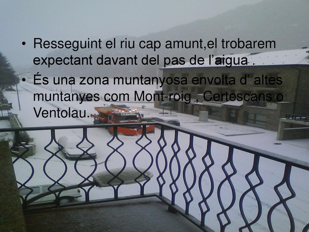 Resseguint el riu cap amunt,el trobarem expectant davant del pas de l’aigua .