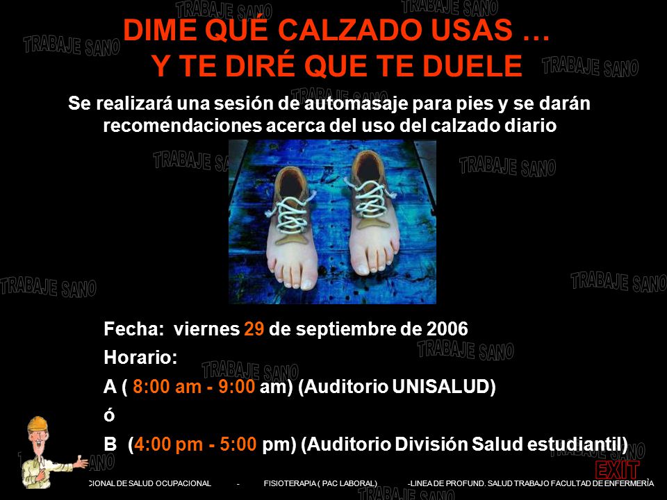 DIME QUÉ CALZADO USAS … Y TE DIRÉ QUE TE DUELE