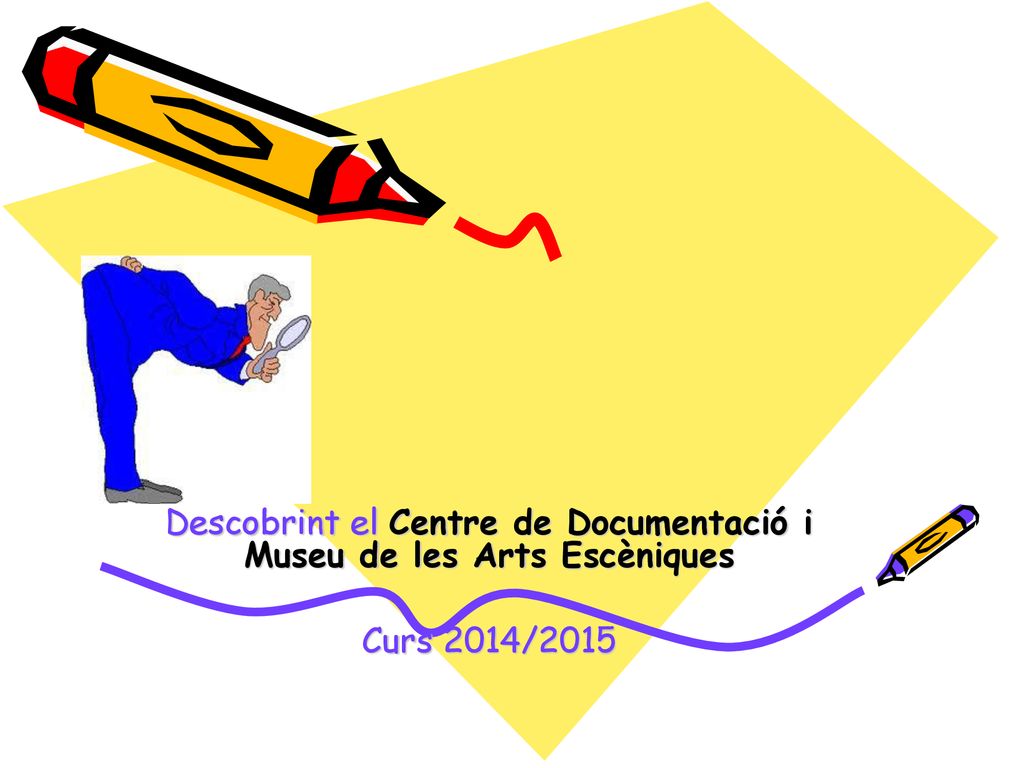 Descobrint el Centre de Documentació i Museu de les Arts Escèniques