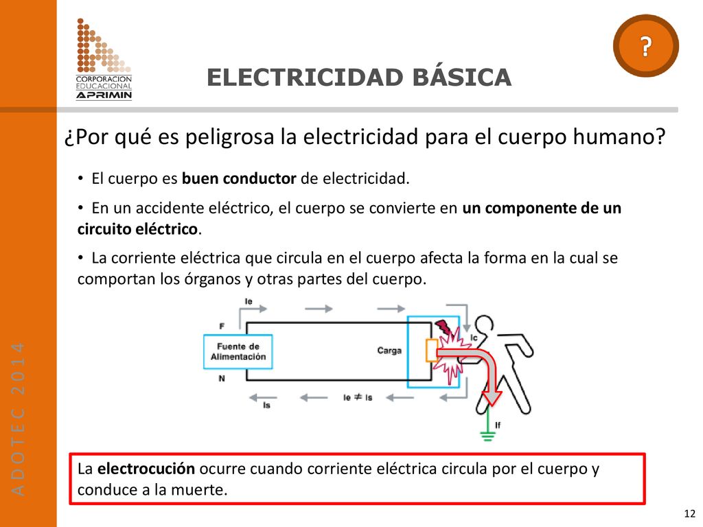 ¿Por qué es peligrosa la electricidad para el cuerpo humano