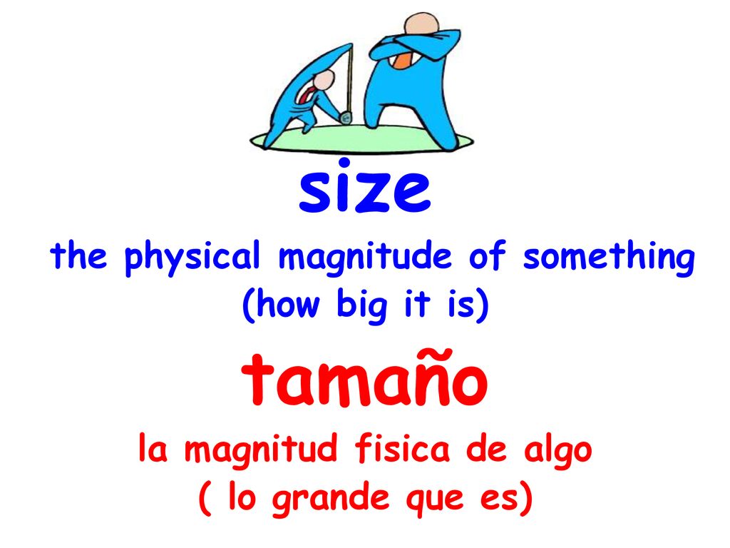 the physical magnitude of something la magnitud fisica de algo