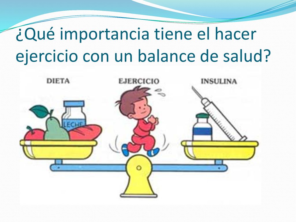 ¿Qué importancia tiene el hacer ejercicio con un balance de salud
