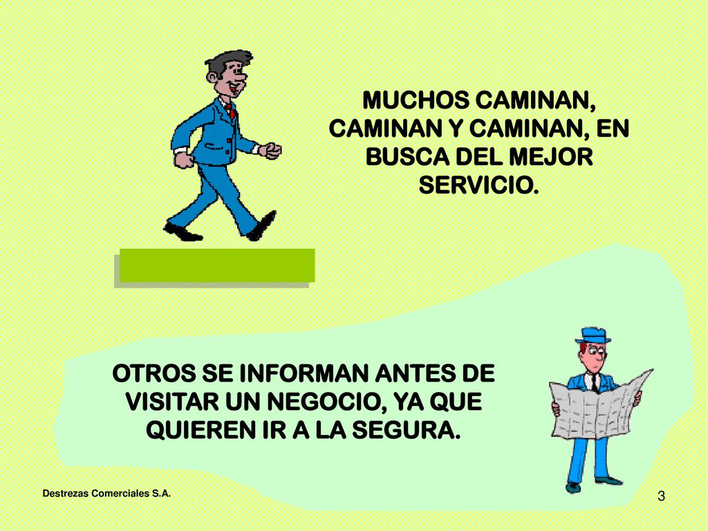 MUCHOS CAMINAN, CAMINAN Y CAMINAN, EN BUSCA DEL MEJOR SERVICIO.