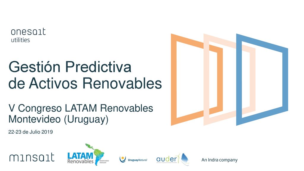 Gestión Predictiva de Activos Renovables V Congreso LATAM Renovables Montevideo (Uruguay)