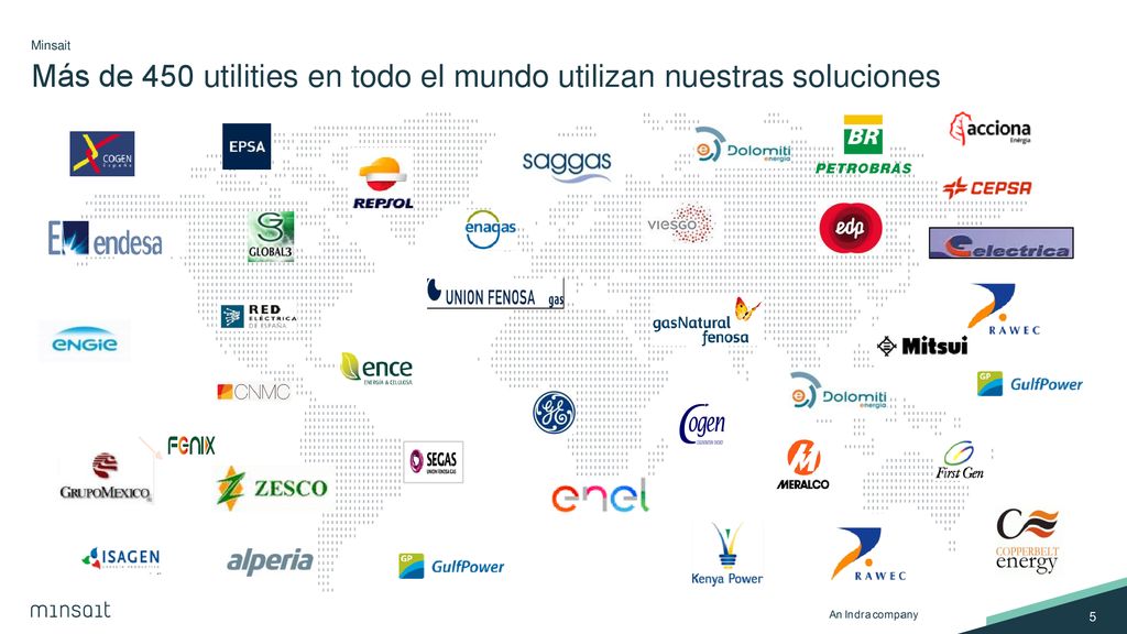Más de 450 utilities en todo el mundo utilizan nuestras soluciones