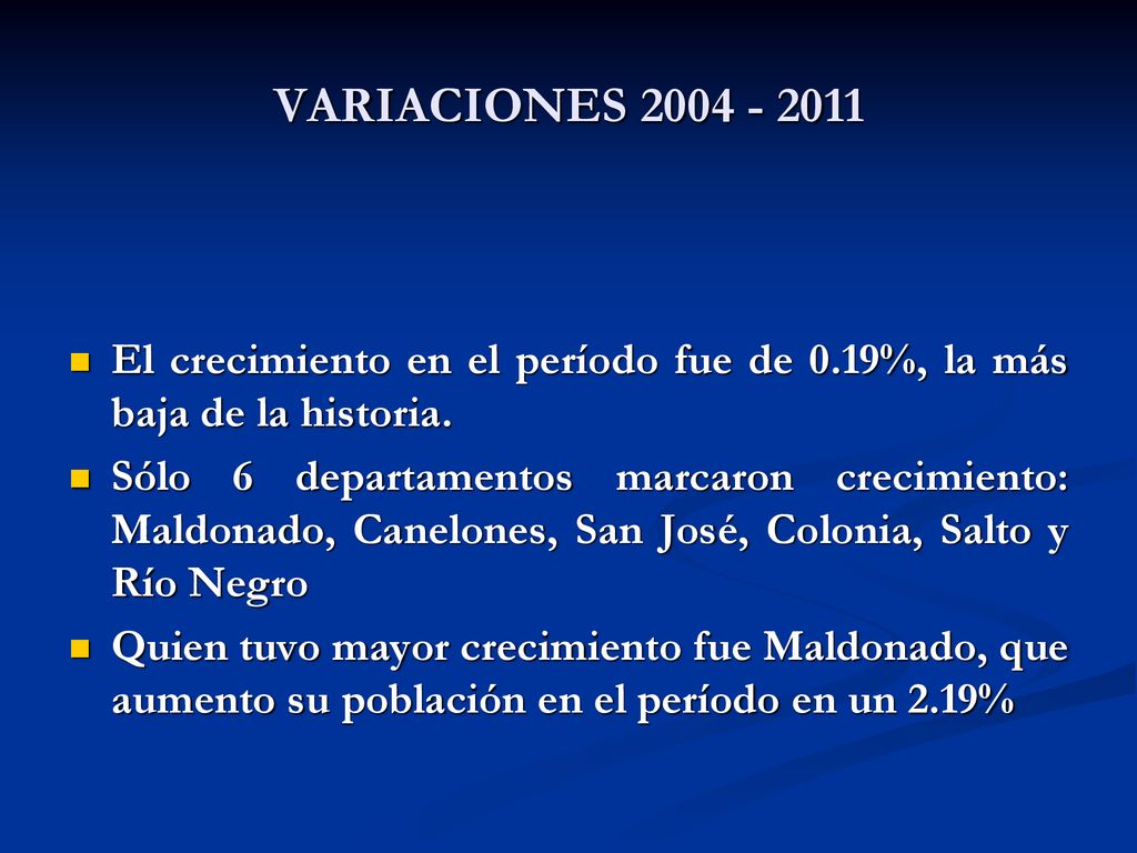 VARIACIONES El crecimiento en el período fue de 0.19%, la más baja de la historia.