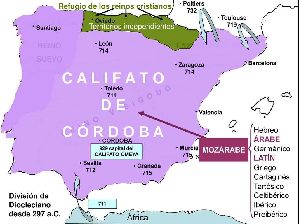 C A L I F A T O D E C Ó R D O B A África