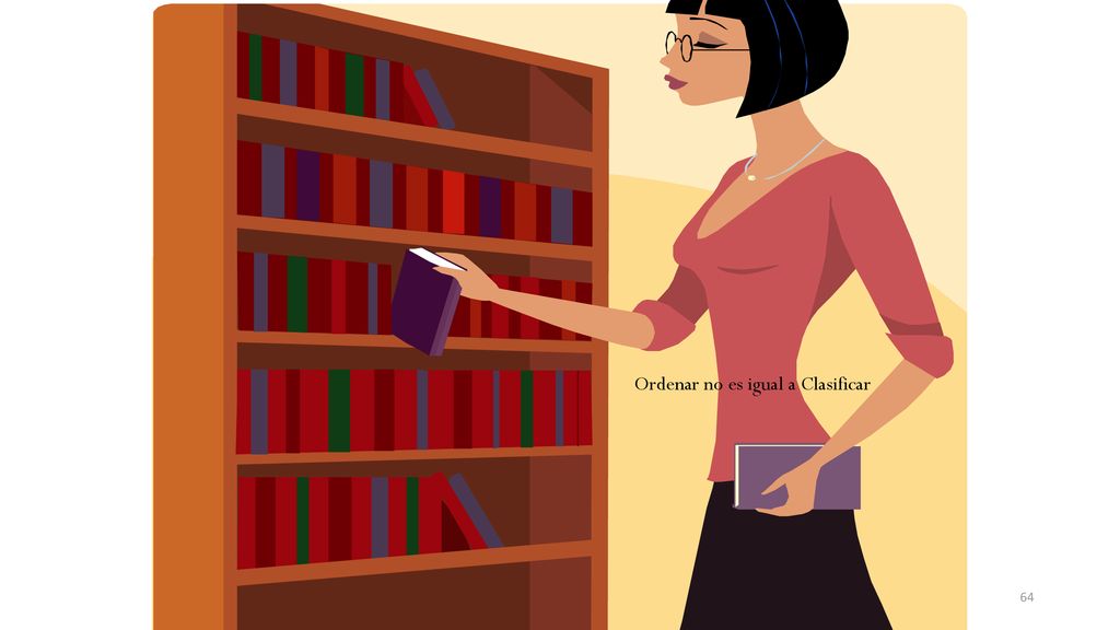 Ordenar no es igual a Clasificar