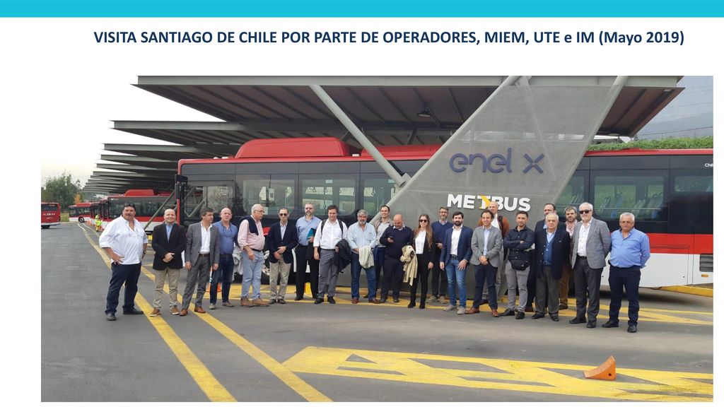 VISITA SANTIAGO DE CHILE POR PARTE DE OPERADORES, MIEM, UTE e IM (Mayo 2019)
