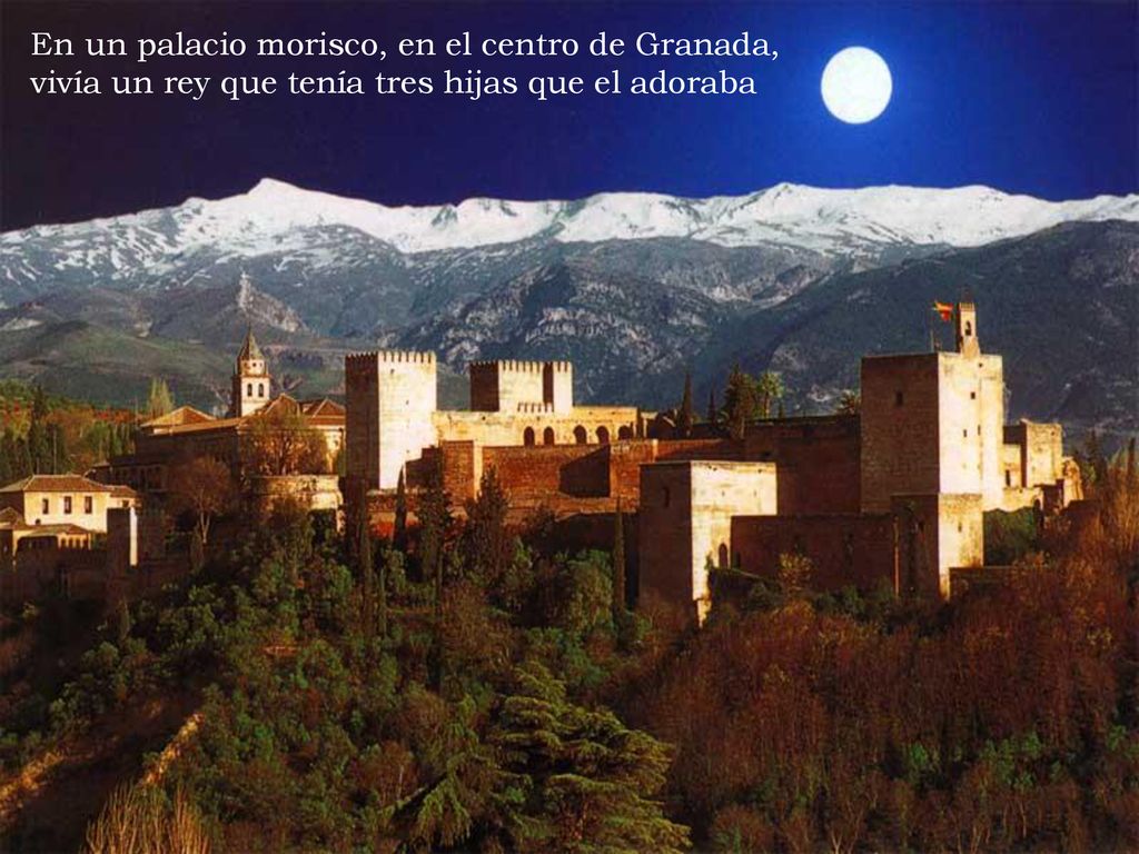 En un palacio morisco, en el centro de Granada,