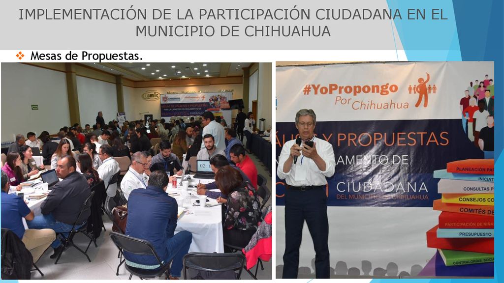 IMPLEMENTACIÓN DE LA PARTICIPACIÓN CIUDADANA EN EL MUNICIPIO DE CHIHUAHUA