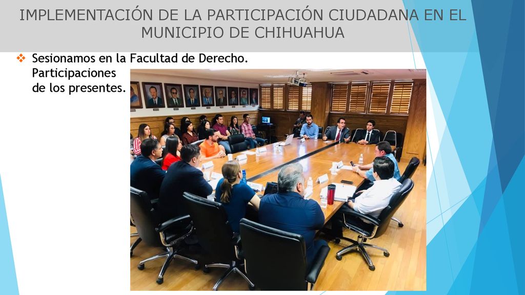 IMPLEMENTACIÓN DE LA PARTICIPACIÓN CIUDADANA EN EL MUNICIPIO DE CHIHUAHUA