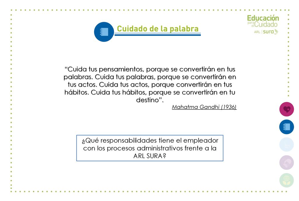 Cuida tus pensamientos, porque se convertirán en tus palabras
