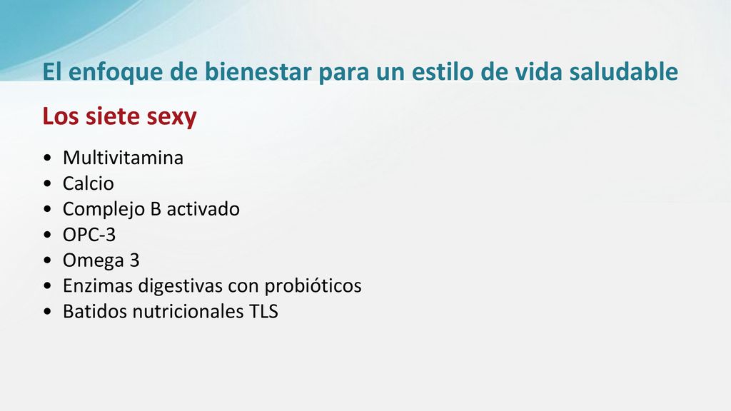 El enfoque de bienestar para un estilo de vida saludable