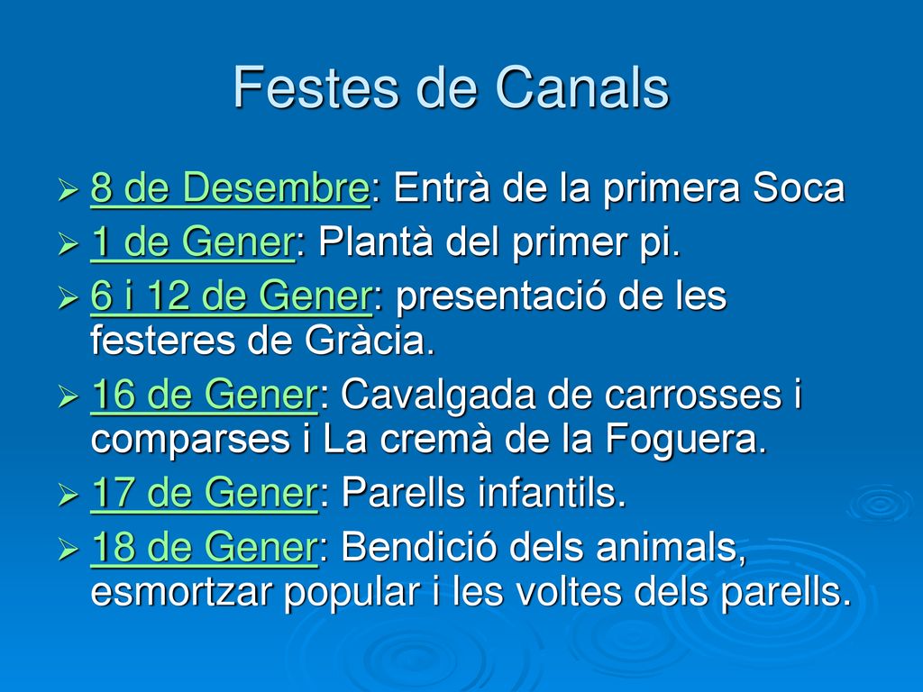 Festes de Canals 8 de Desembre: Entrà de la primera Soca