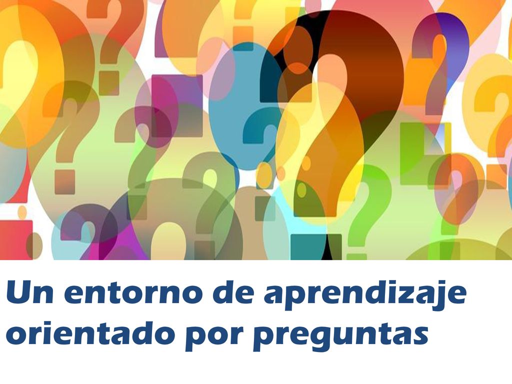 Un entorno de aprendizaje orientado por preguntas