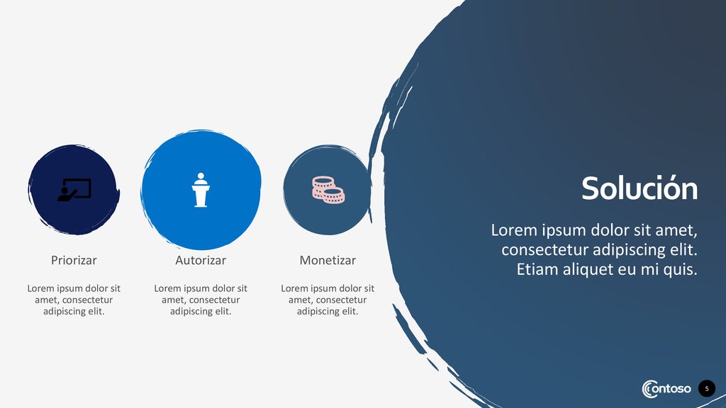 Solución Lorem ipsum dolor sit amet, consectetur adipiscing elit. Etiam aliquet eu mi quis. Priorizar.