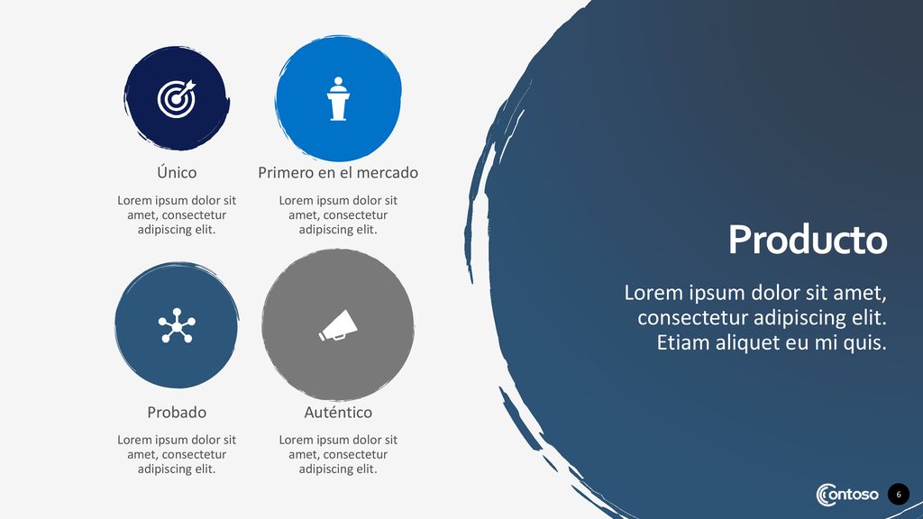 Único Primero en el mercado. Lorem ipsum dolor sit amet, consectetur adipiscing elit. Lorem ipsum dolor sit amet, consectetur adipiscing elit.