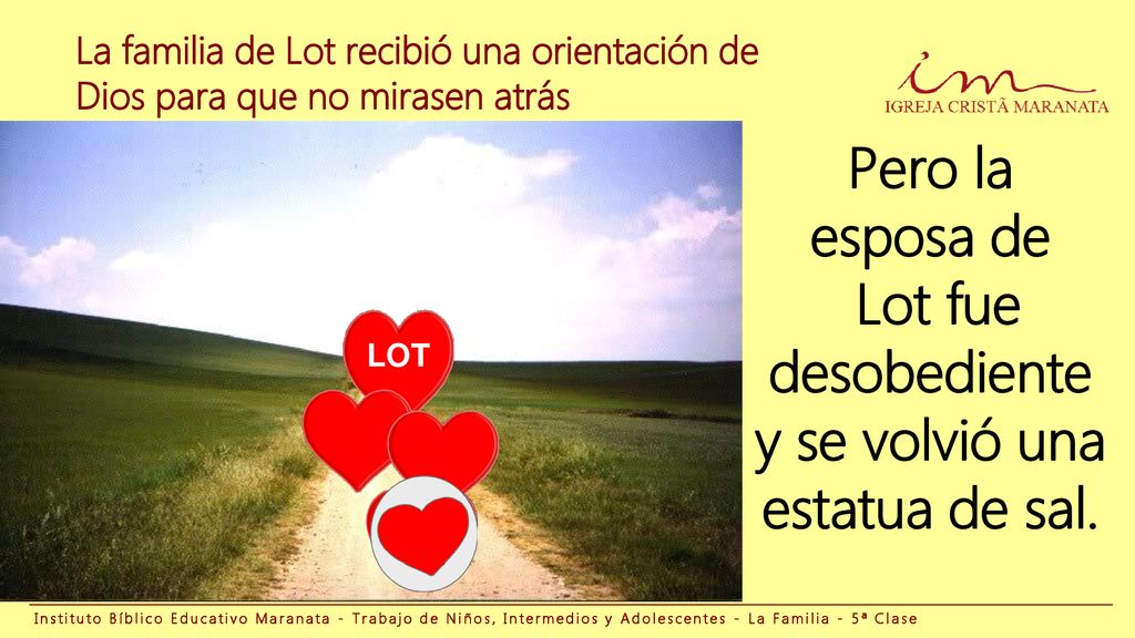 Lot fue desobediente y se volvió una estatua de sal.