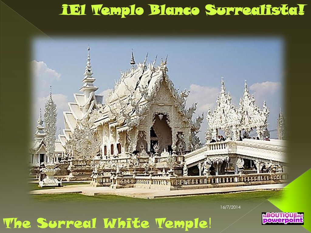 ¡El Templo Blanco Surrealista!
